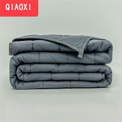 China Amazon modern hot sale factory blanket fabrics oeko tex custom weighted designer soft blanket gravity blanket for sale