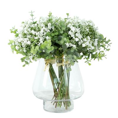 China Wholesale Flower The Baby's Breath Decoration Flower Home Decoration Artificial Silk Plant High Quality Wedding for sale