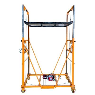 China Industrial Automatic Work Electric Scaffold Lift Platform Hydraulic Scaffolding Scissor Lift for sale