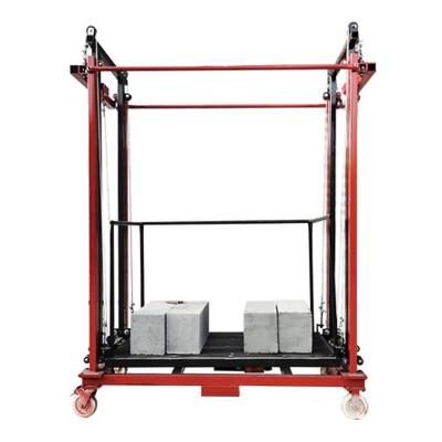 China Industrial Hot Sale Mobile Electric Scissor Lift Scaffolding Climbing Platform Lift For Paint The Wall for sale