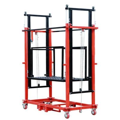 China Industrial Factory Sale 2-6m Mobile Electric Climbing Platform Lift Automatic Scaffolding Lift for sale