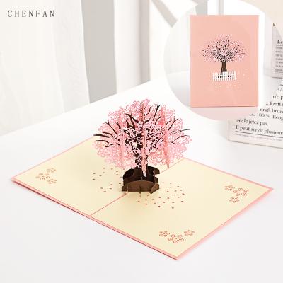 China 3D Collectable Recordable Europe Greeting Card Bulk Handmade 3D Wedding Birthday Valentines Pop Up Gift Paper Card for sale