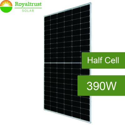 China High Efficiency 365w 370w 375w 380w 385w 390w MBB Mono Perc Half Cut Solar Module Solar Panels Power Panel Wholesale for sale