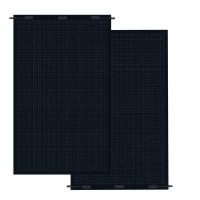 China Cheap Flexible Solar Panels 380W Single Sided Monocrystalline ETFE PERC Back Panel PV Module With Fast Shipping for sale