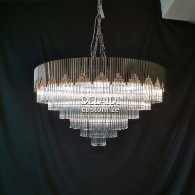 China Contemporary Led Chandelier Living Room Restaurant Pendant Light Luxury Modern Led Crystal Chandelier for sale