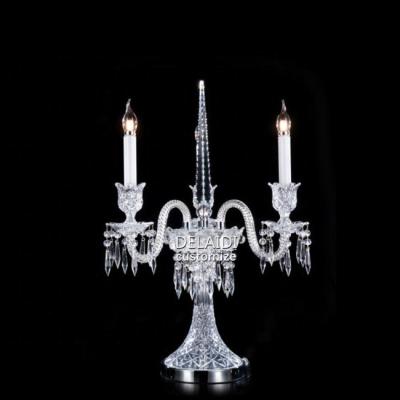 China Modern Luxury Living Room Living Room Lamp Decorative Crystal Table Lights for sale