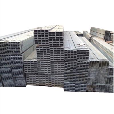 China Professional hot dipped dn40 structural pipe galvanized square galvanized iron steel pipes for sale