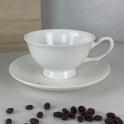 China 2021 Creative Handmade Ceramic Tea Set Non Inverted Tea Set Hot Modern Tea Cups And Saucers For Adults for sale