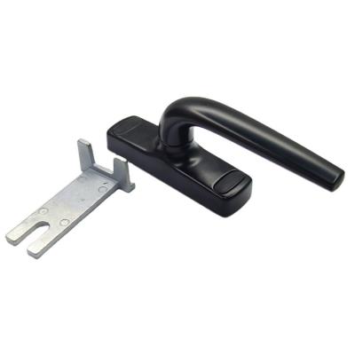 China Modern Competitive Price Aluminum Door Window Cabinet Handles Aluminum Broom Handle Lock 2 Points for sale