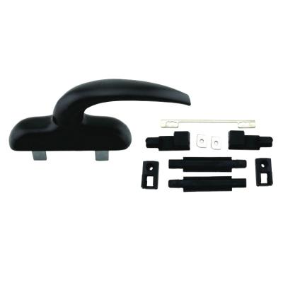 China Aluminum window cremone window handle door and door lock with nylon bolt accessories ABX043 to Spain for sale