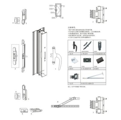 China 20mm Modern Euro Aluminum Groove Exterior Opening Window System KW001 for sale