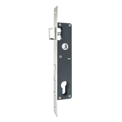 China 20mm small modern hotel room door mortise lock body for aluminum and upvc door 85 series for sale