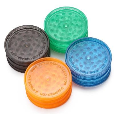 China Custom Plastic Herb Grinder With Storage Lid Dry Logo 3 Layer 60MM Tobacco Acrylic Plastic High Quality Eco-friendly JUJI 2022 Small MOQ Free Sample for sale