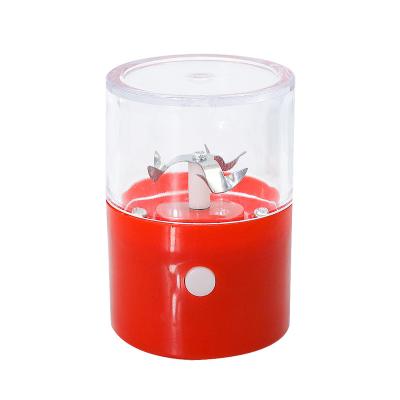 China JUJI Mini Size Plastic Tobacco Grinders Portable Electric Herb Grinder Smoking Accessories Portable Factory for sale