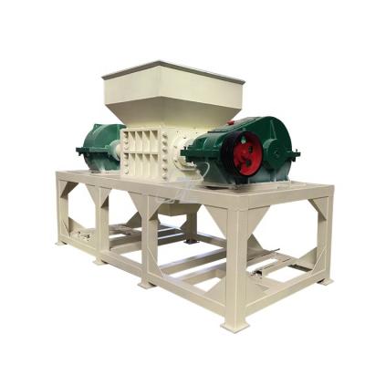 China Large Agricultural Pallet Shredder Machine Tire Tyre Shredder Recycling Crusher for sale