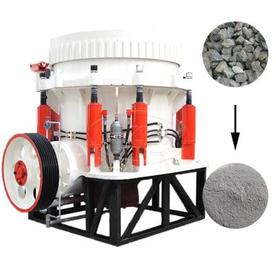 China Aggregate Basalt Sandstone Hydraulic Pressure Cone Crushing Machinery for sale