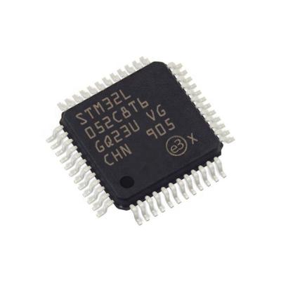 China New standard original IC STM32L052C8T6 integrated circuits chip STM32 mainstream MCU LQFP48 7x7x1.4 mm for sale