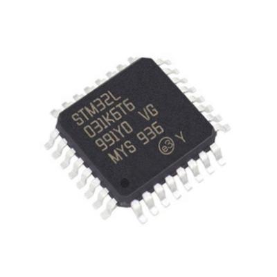 China New standard original IC STM32L031K6T6 integrated circuits chip STM32 mainstream MCU LQFP32 7x7x1.4 mm for sale