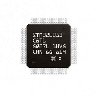 China New standard original IC STM32L053C8T6 integrated circuits chip STM32 mainstream MCU LQFP48 7x7x1.4 mm for sale