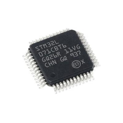 China New standard original IC STM32L071CBT6 integrated circuits chip STM32 mainstream MCU LQFP48 7x7x1.4 mm for sale