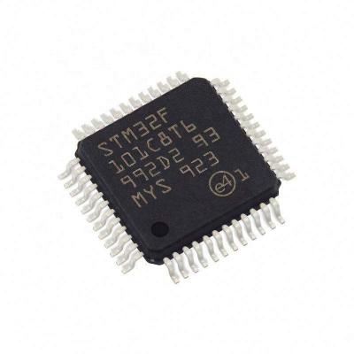 China New Original Link STM32F101C8 IC Integrated Circuits Chip STM32 Mainstream MCU LQFP48 7x7x1.4 mm STM32F101C8T6 for sale