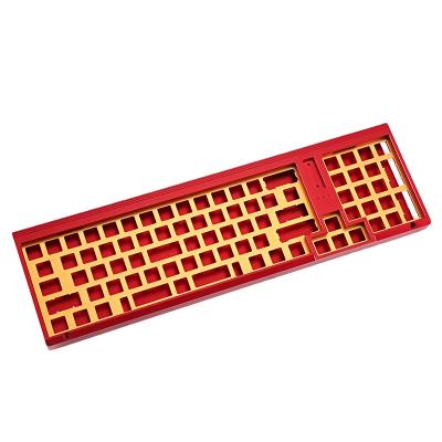 China Aluminum CNC Aluminum Custom Parts Anodized Brass Mechanical Keyboards Electroplate Machining Services for sale