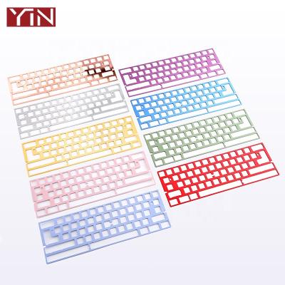 China CNC Services Metal Crafts Aluminum Machining Keypads And Mechanical Keyboards Brass Aluminum Plate for sale