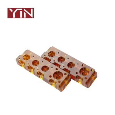 China CNC Aluminum Precision Parts Aluminum Machining Insulators Brick for sale