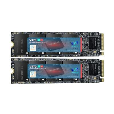 中国 4 Tb 高容量 Nvme 2280 ソリッドステートドライブ (SSD) M.2 SATA Pcle4.0 X 4 スピード R/W 7455MB/S ~ 6847MB/S 販売のため