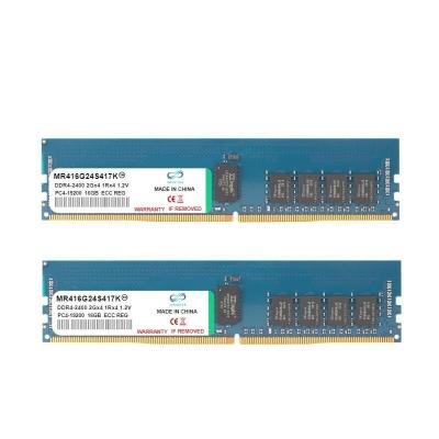 China RAM DDR4 16GB 2400MHz 2g*4 1r*4 1.2V PC4-19200 ECC-DIMM Kits Ecc Laptop geheugen Te koop