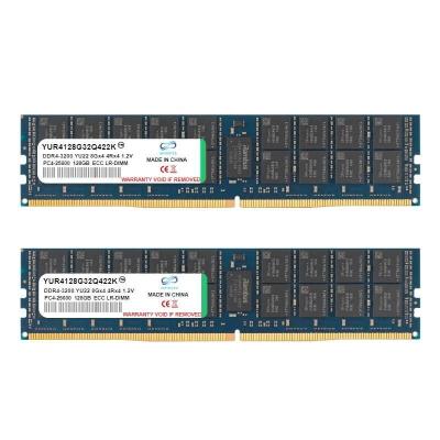 Κίνα DDR4 ECC Μνήμη διακομιστή 128GB 3200MHz 8g*4 4r*4 1.2V PC4-25600 ECC Lr-DIMM κιτ προς πώληση