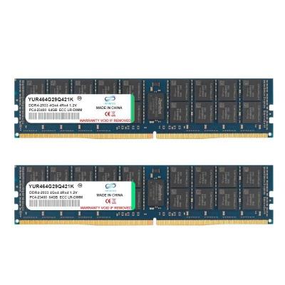 Chine 64 Go DDR4 2933 MHz ECC Mémoire serveur 8g*4 4r*4 1.2V PC4-23400 ECC Lr-DIMM équipements à vendre