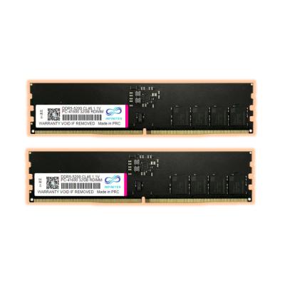 China DDR5 RAM Kit (16GB x 2) 5200MHz,DRAM 288-Pin U-DIMM PC RAM, XMP 2.0 High Performance Memory,CL18-22-22-42,1.1V for sale