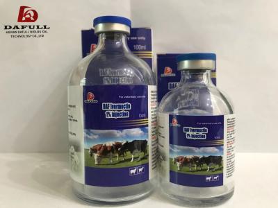 China Productos desinfectantes veterinarios del agente antiparásito, inyección de Ivermectin para el ganado en venta