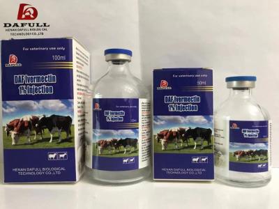 China De Veterinaire Injecteerbare Drugs 50ml 100ml van de Ivermectin1% Injectie voor Dieren Te koop