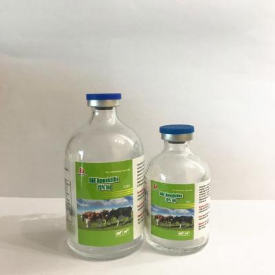 China GMP Schapen van het de Drugs50ml 100ML Vee van de Amoxiciline15% de Veterinaire Injectie Te koop