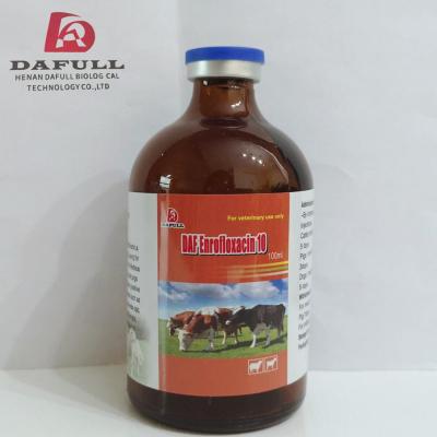 China Veterinaire de Injectie Mondelinge Oplossing van 50ml 100ml Enrofloxacin 10% voor Gevogeltegebruik Te koop