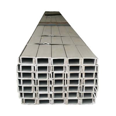 China Dongmeng Roofing Galvanized Channel Standard A36 A106 Direct Supply Steel Rational Construction Galvanized Steel U Channel for sale