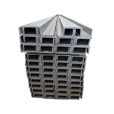 China Roofing Dongmeng Galvanized Steel Channel Stable Quality Galvanized Steel U Channel C Profile Steel for sale