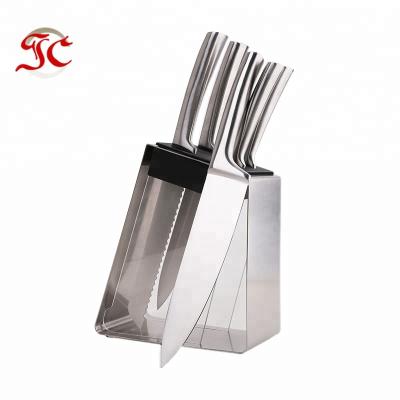 China 2022 6 Pieces Durable High Quality Kitchen Knife Stainless Steel for sale