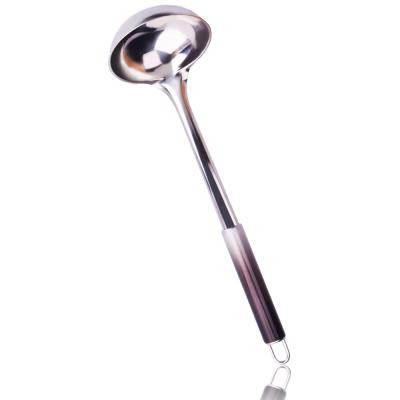 China New Product 18/0 Stainless Steel Function Viable Soup Ladle for sale