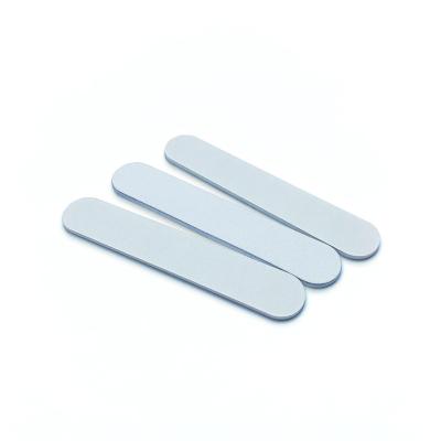 China Custom White Straight Disposable Mini Small Nail File Nail Care 50Pcs/Bag Korea Nail Folder Double Side 180/180 for sale