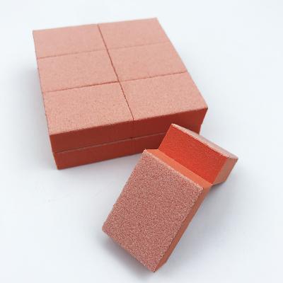 China 100 EVA Disposable 2 Sides Sponge +sandpaper 1500Pcs/Case 80 Nail Nail Beauty Mini Nail Buffer Block For Manicure Tools 2 Ways for sale