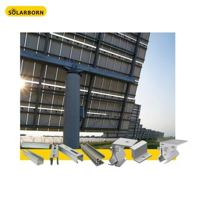 China Waterproof Solarborn Structure Easy Installation Panel Accessories Solar Mounting System for sale