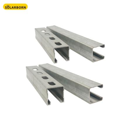 China Waterproof Solarborn Racking Structure Panel Accessories Solar Mounting System for sale