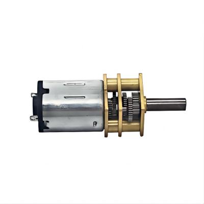 China JGA12-N20 Geared Motor DC 3V 6V 12V Reduction Reversible Metal Gear with Encoder for sale