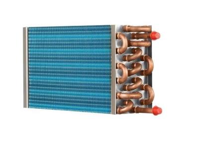 China Custom Design 7mm 5mm Copper Tube Fin Evaporator Coils Showcases Condenser Coil for sale