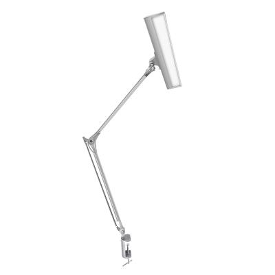 China Modern Bright Light Swing Arm Lamp For Workshop Highly Adjustable Desk Lamp With Clamp Or Base for sale