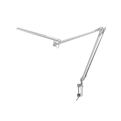 China Modern Dimmable LED Desk Lamp Swing And Slim Arm Work Light With Clamp Clip Table Lamp for sale