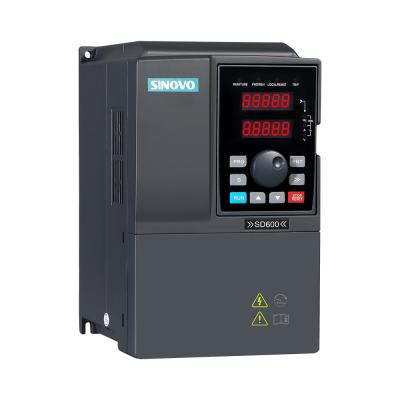 China Textile China Brand SINOVO 4.0KW 3 Phase 380V SD600-4T-4.0G 50HZ 60HZ Frequency Inverter for sale